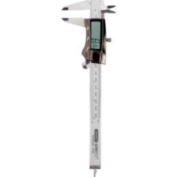 General Tools General Tools 147 0-6''/150MM Fractional Extra Large Easy-Read Display Stainless Digital Caliper 147